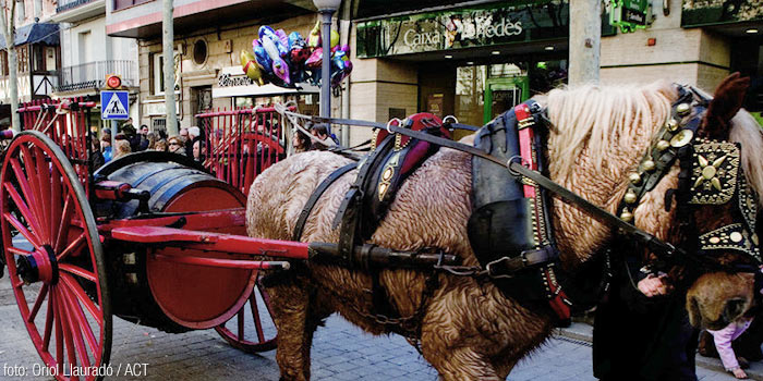 Resultado de imagen de fiestas de san antonio abad en barcelona 2017