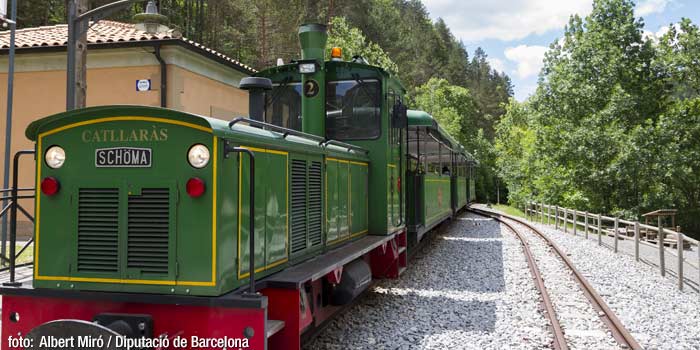 Train du Ciment, de Castellar de n'Hug à Guardiola de Berguedà