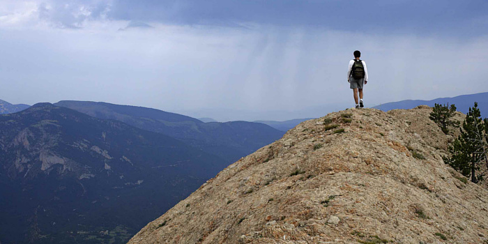 A privileged territory to be explored by foot