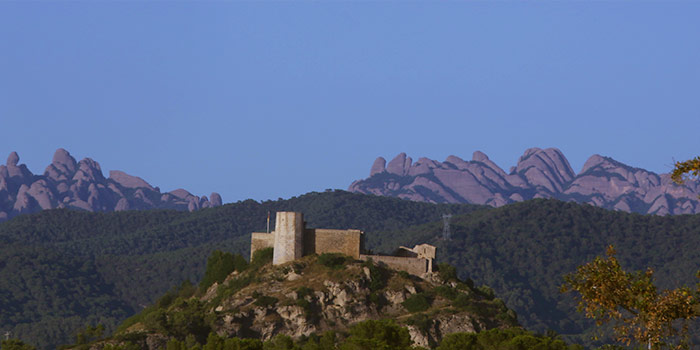 Burg von Claramunt in La Pobla de Claramunt