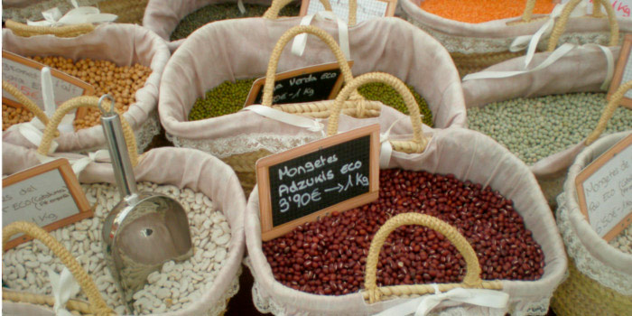 Productes de la terra Markt von Calaf