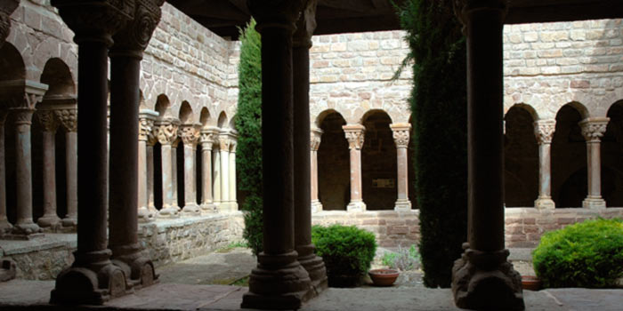 Santa Maria de l'Estany Cloister of Santa Maria de l'Estany monastery