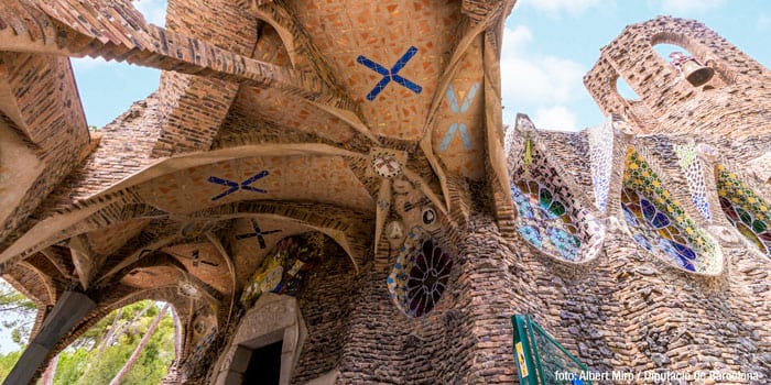 Gaudí Crypt. Santa Coloma de Cervelló