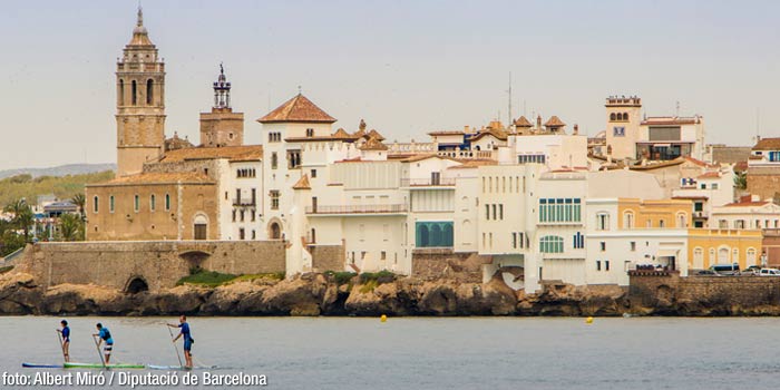 Sitges. Punta de Sant Sebastià