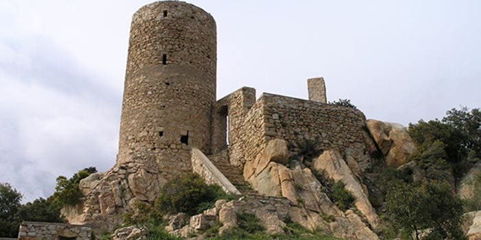 Castell de Burriac. Cabrera de Mar