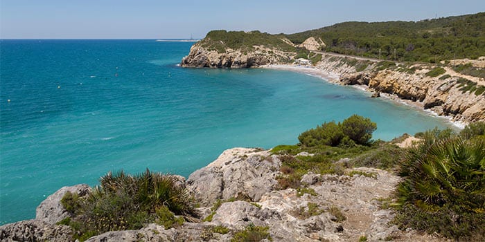 Via brava Platja de l'Home Mort