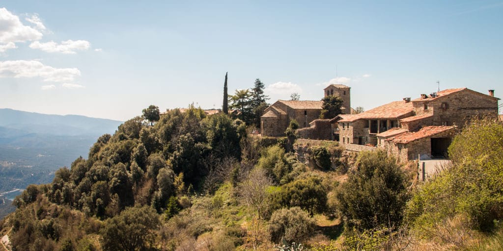Vista de Tavertet, Osona Tavertet, Osona