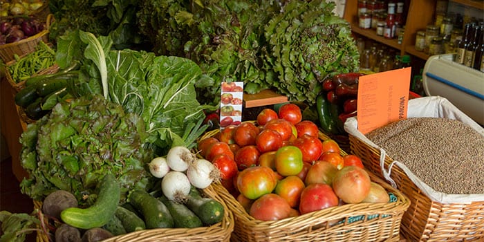 Productos ecológicos en la Agrotienda