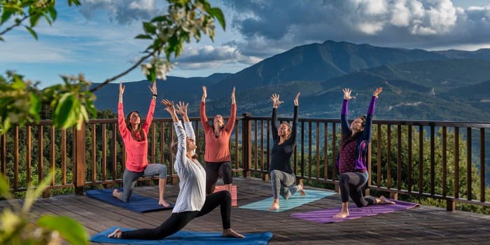 Ioga i relaxació a Rustic Vilella