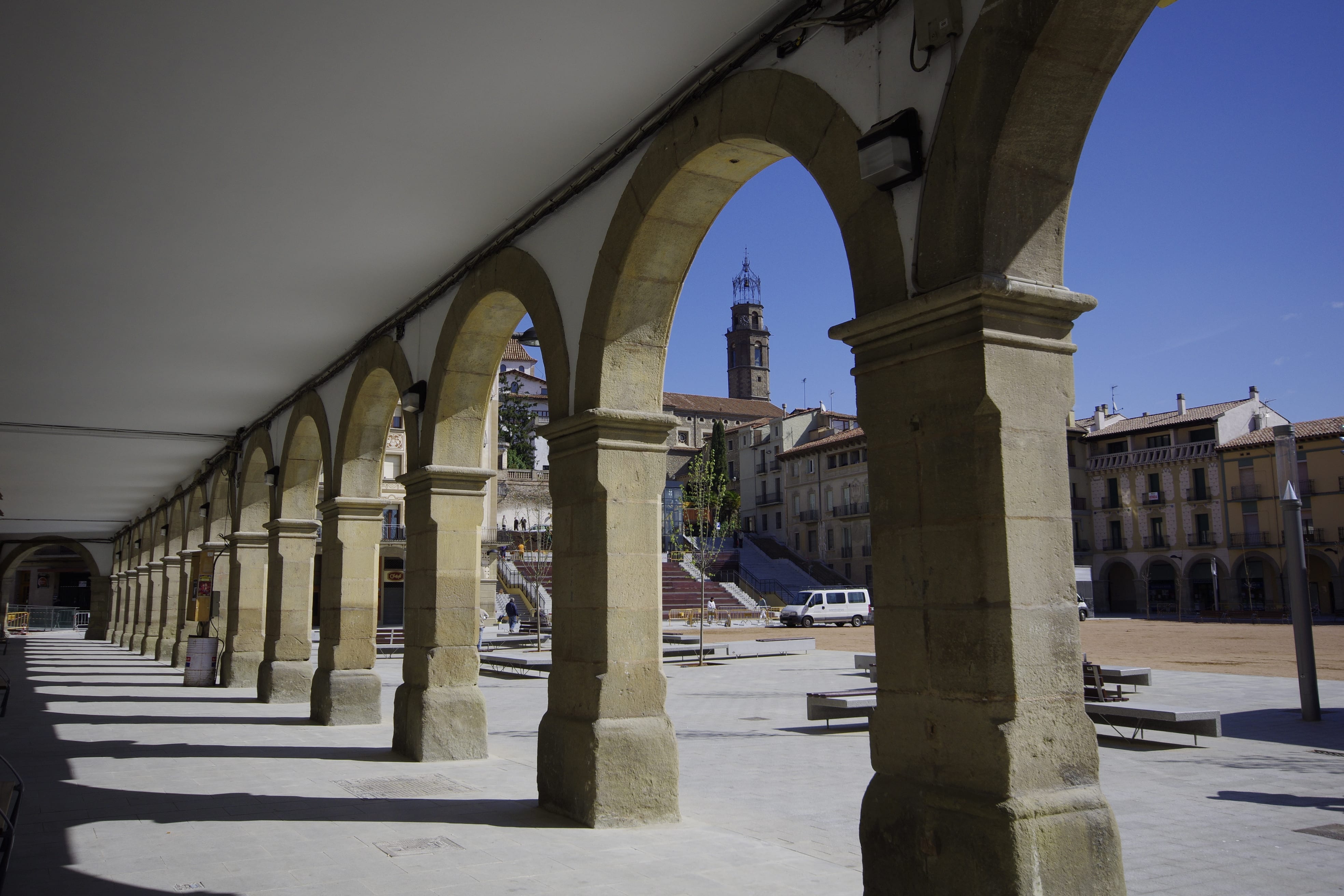 Plaça de Fra Bernardí a Manlleu