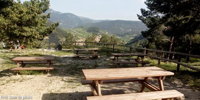 Área de pícnic del Coll de Josa