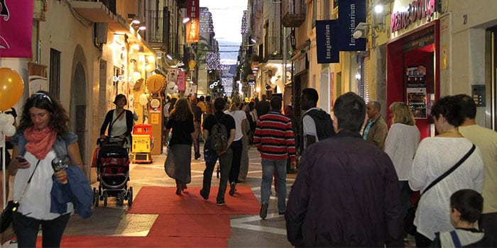 De compres pel centre de Vilanova i la Geltrú