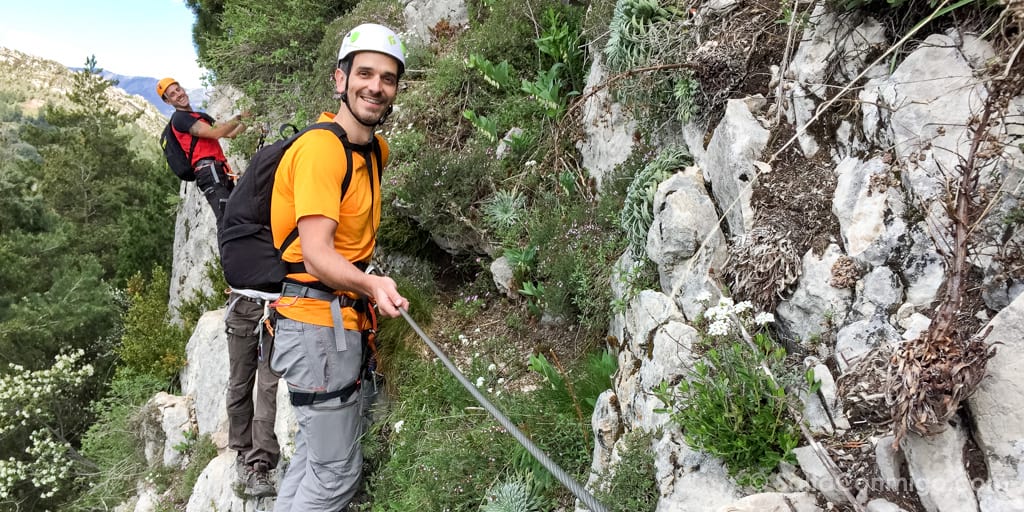 Turisme actiu. Salta conmigo. Vallcebre Via Ferrata de Vallcebre