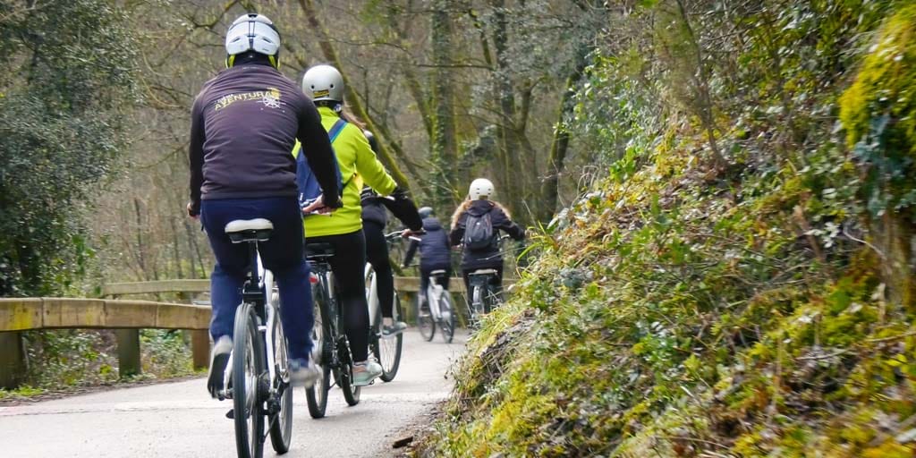 <p>Passeig en bicicleta al Parc Natural i Reserva de la Biosfera del Monstseny</p>