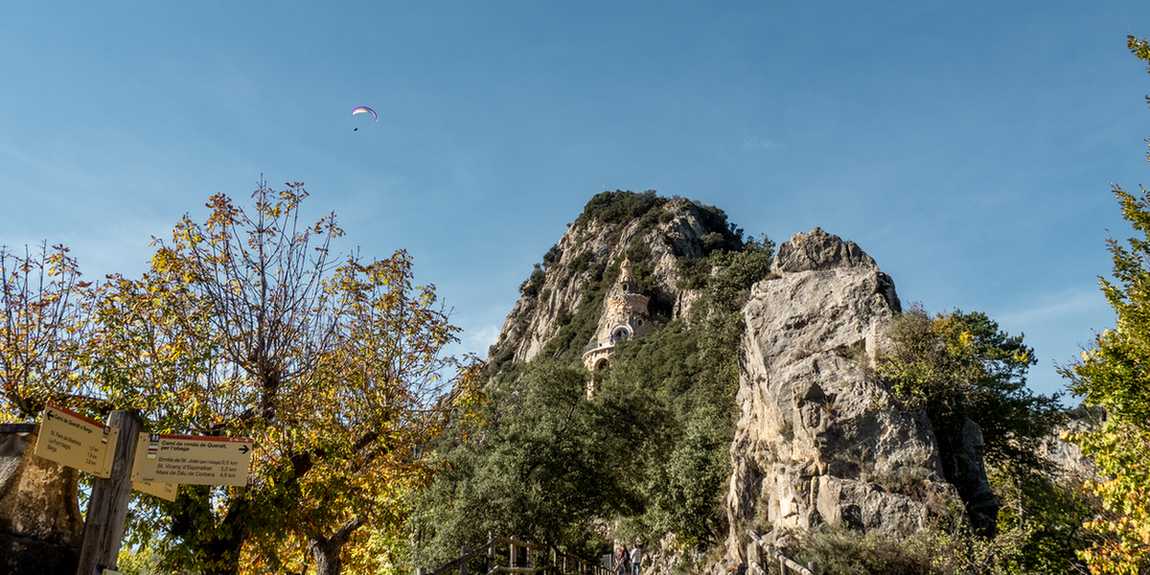 Una imatge del Camí dels Bons Homes (Fotografia: Bernat Figueras) Una imatge d'un tram de la ruta dels Bons Homes