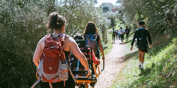 Excursió en cadira Joelette