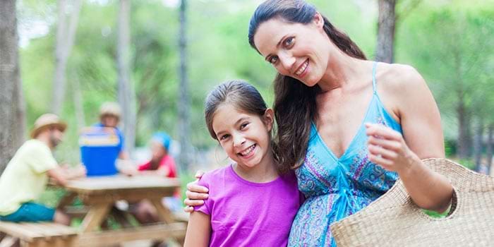 Enjoy picnicking with the family