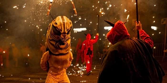 <p>2021 Fireworks Display (Photo: Phylloxera Festival Association)</p>