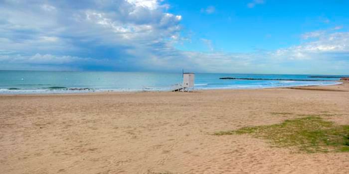 Platja d'Adarró de Vilanova i la Geltrú
