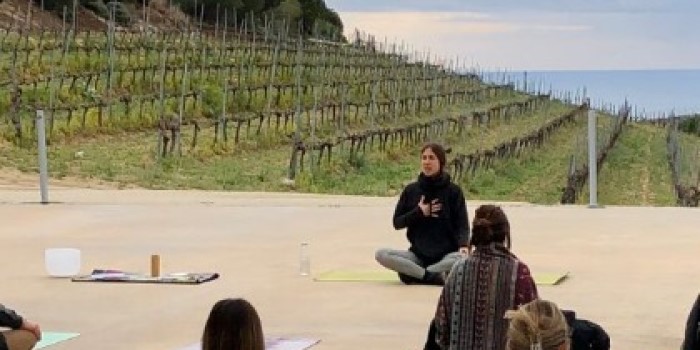 Sessió de Ioga entre Vinyes