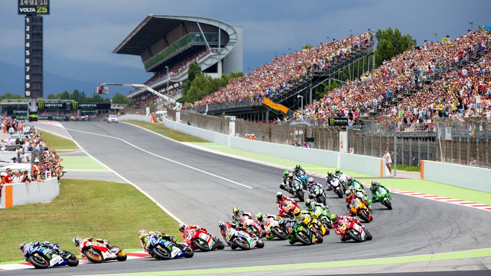Cursa de motocicletes al Circuit de Barcelona-Catalunya