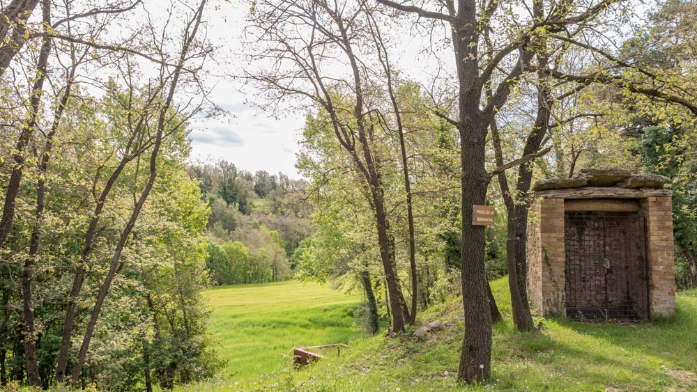 Exterior d'una de les Poues de la Ginebreda