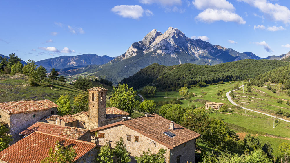 Massís del Pedraforca des de Gisclareny