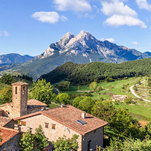 Massís del Pedraforca des de Gisclareny