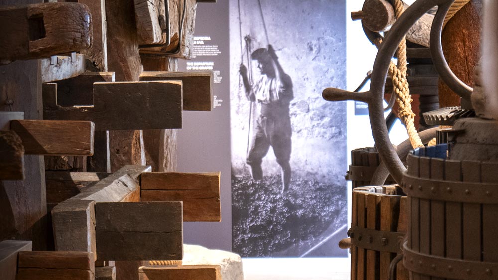 Detall interior del Vinseum