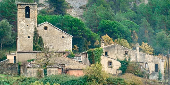 Església de Sant Andreu a Castellcir, Moianès.