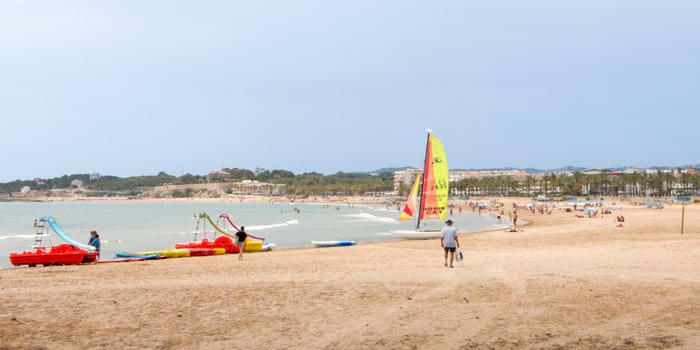 ​​Platja de Ribes Roges de Vilanova i la Geltrú